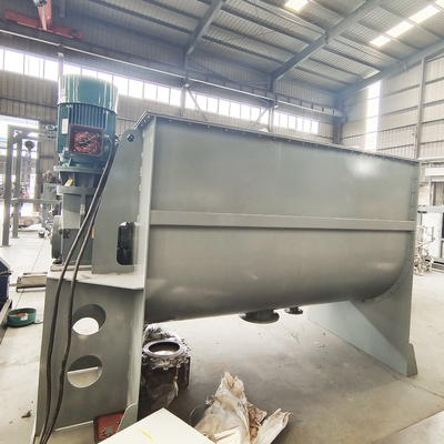 Custom-made Multifunctional Horizontal Twin-screw Band Stainless Steel Chemical Dry Powder Mixing Machine