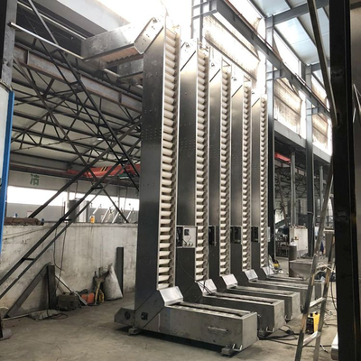Conveying Dehydrated Vegetables Quartz Sand Z-shaped Dumping Conveyor
