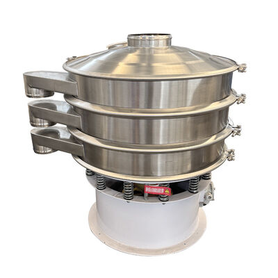 Kimyasal, Gıda ve Metalurji Endüstrilerine Uygun Titreşimli Eleme Makinesi, Eleme ve Safsızlık Giderme Sağlar