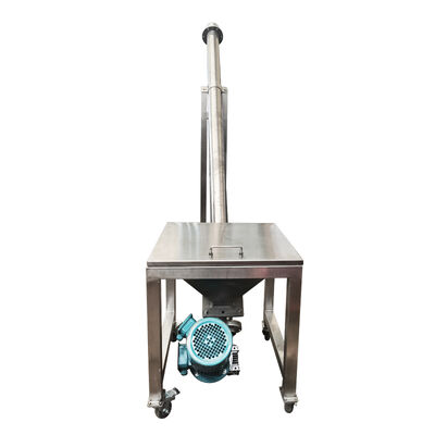 Torba viskoz taşıyıcı toz granüllerinin ve küçük blok malzemelerinin sürekli hareket etmesi için spiral bıçaklı taşıyıcı