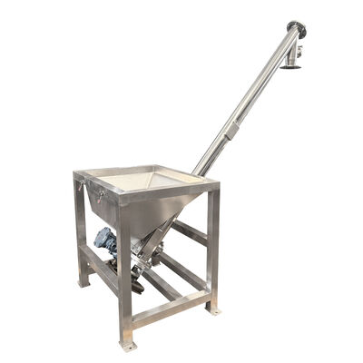 Torba viskoz taşıyıcı toz granüllerinin ve küçük blok malzemelerinin sürekli hareket etmesi için spiral bıçaklı taşıyıcı