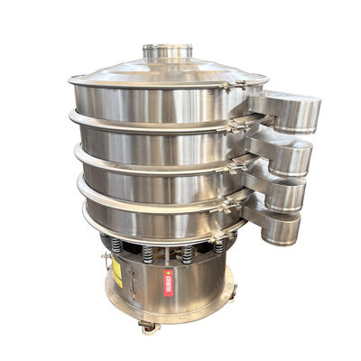 Granüler ve tozlu malzemelerin taraması için üç boyutlu hareket yörüngesine sahip titreşimli tarama makinesi