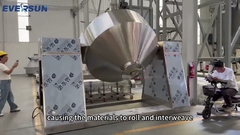 3000L Çift Konik Karıştırıcı: Büyük kapasiteli ve yüksek verimlilikte karıştırma için ideal seçim